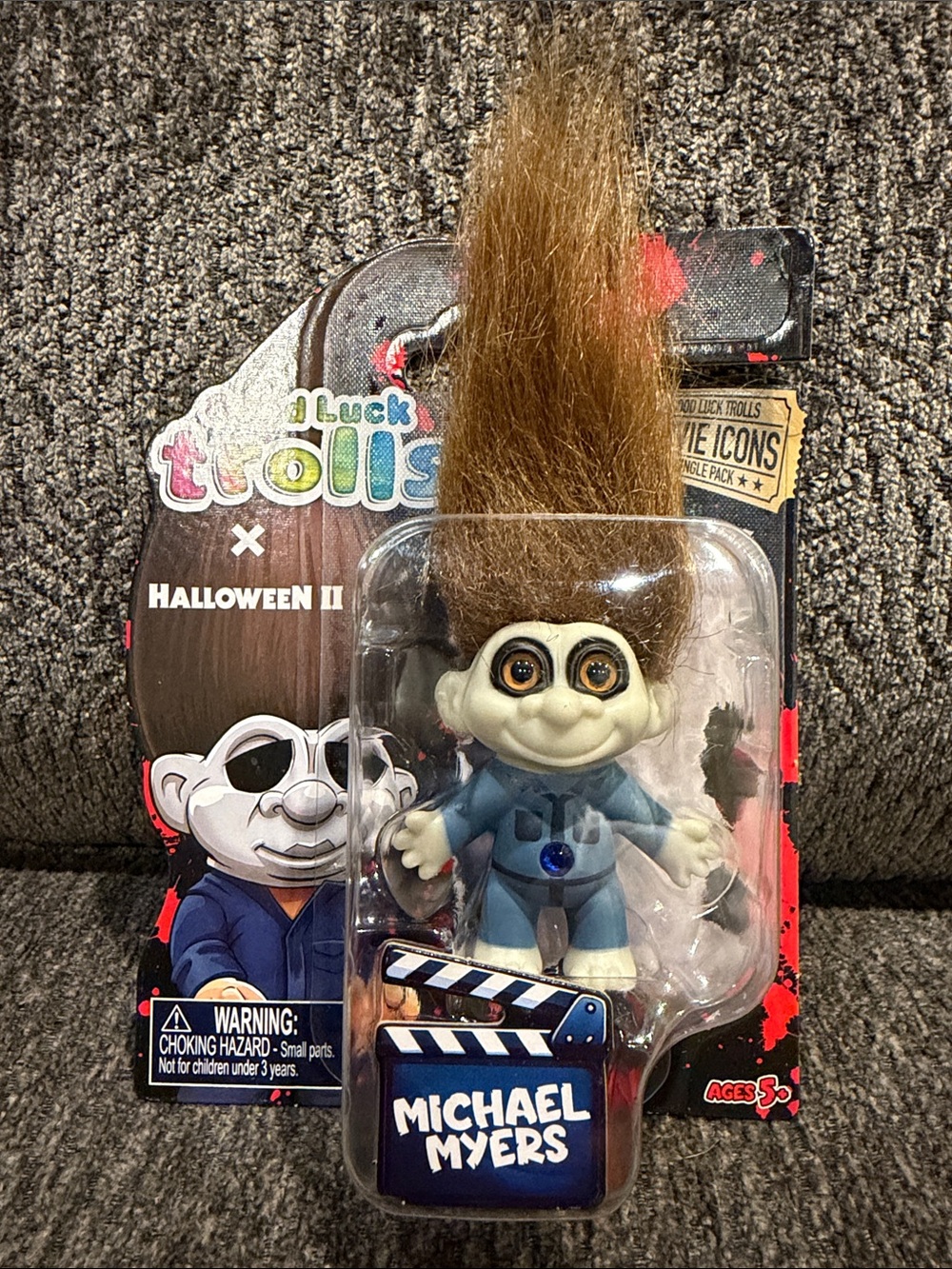 Good Luck Trolls Movie Icon Collectible Toy Complete Set Of 9 - Picture 7 of 10